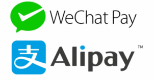 Wechat Pay Alipay badge